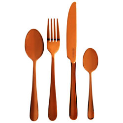 Viners Cutlery Set, 16 Piece Rose Gold